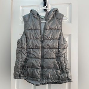 Tangerine Brand Grey Puffer Vest